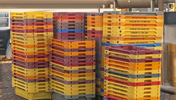 automotive dunnage washing