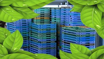 VOC free container cleaning