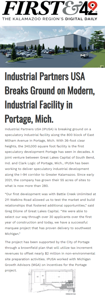 Industrial Real Estate Portage