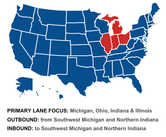 Trucking Map