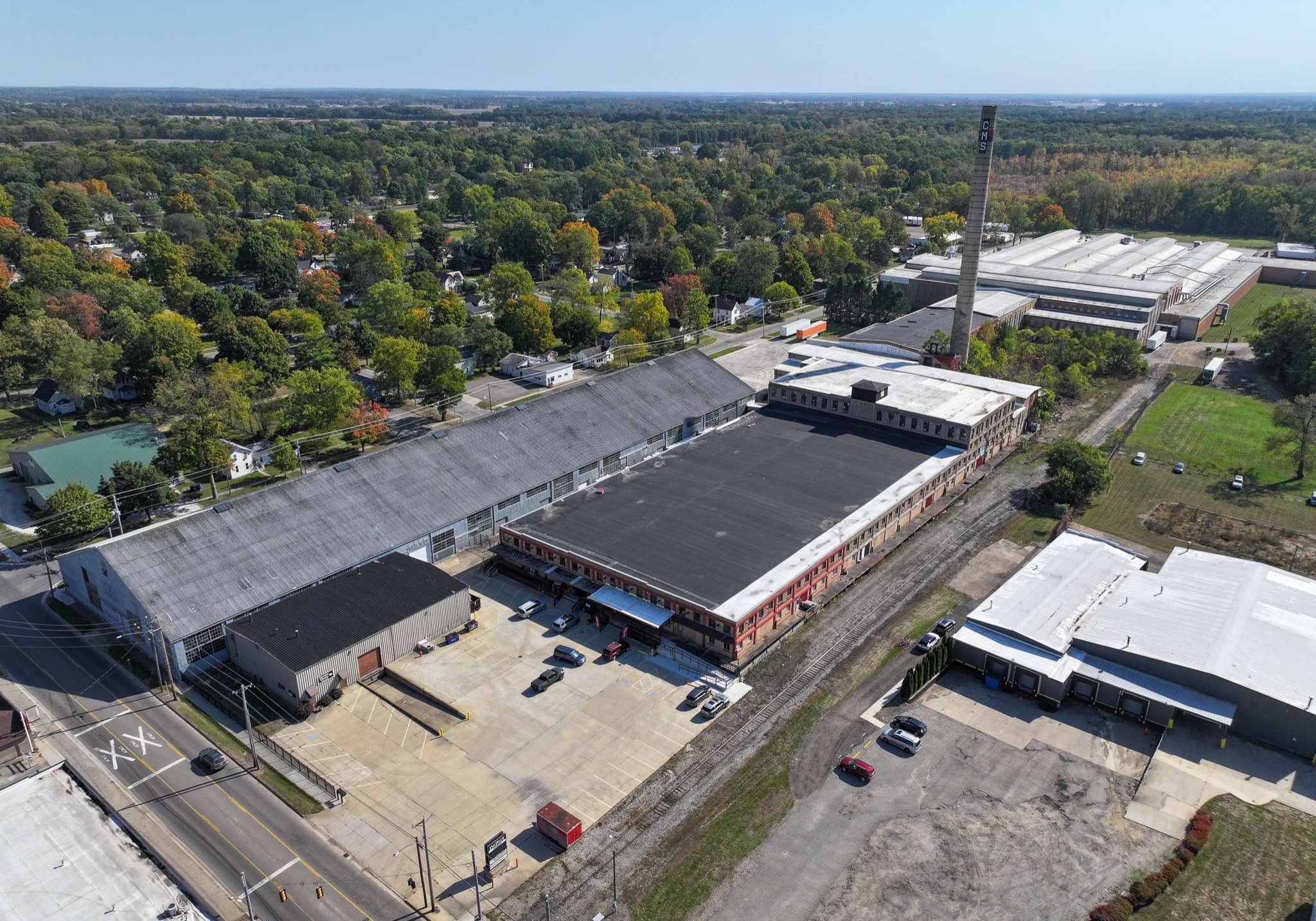 The original CMS warehouse on East Broadway Street in Three Rivers.